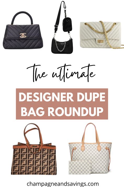 designer bag dupes website|counterfeit designer websites.